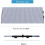 Car sunshade for automatic front windshield - Retractable UV protection 2