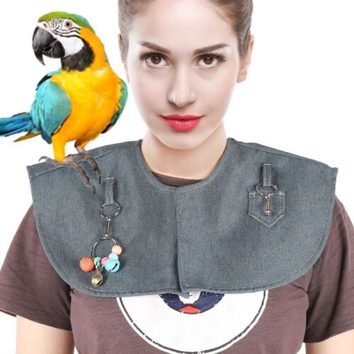 Anti-scratch parrot shoulder cape - OMABETA - Training shoulder protector - Fabric - Bird - Parrot