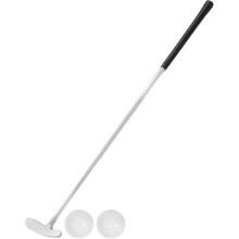 Pelota de entrenamiento de golf de aleación resistente al desgaste para uso diario. Putter de práctica reutilizable y portátil para principiantes.