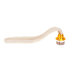 (small, Gold) Multipurpose Catalytic Burners Repalcement Wick Compatibles With Various Oil Lamp High Temperatures Resistant Design Silver small