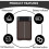 Automatic Chicken Coop Door with Light Sensing, with Timer and Light Sensor, IP44 Weatherproof [106] 4