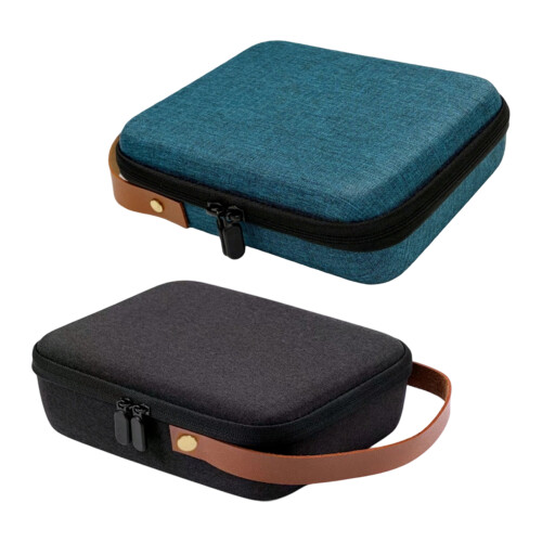 Practical 5 Capacity Eyeglass Pouch Organizers Space-Black 1