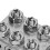 Vvikizy 2-Piece 12-Way Battery Post-Terminal Distribution Ends Auto Box Clamp 4