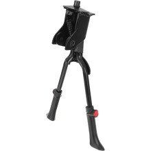 Mountain Kickstand Adjustable Practical Bicycle Support Metal Bike Kickstand Large Contact Area Convenient to Use Black for Cycling