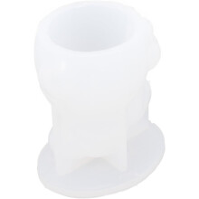 Snømann silikonlysform for DIY duftende vokslys for håndlaget aromaterapihåndverk