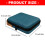 Practical 5 Capacity Eyeglass Pouch Organizers Space-Black 4