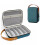 Practical 5 Capacity Eyeglass Pouch Organizers Space-Black 5