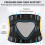 Back support belt, breathable back support belt for work, non-slip waist support belt 4