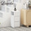 (Black) Levede Bedside Table with Drawer Storage 6