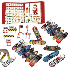 Toys - Mini Finger Skateboard Advent Calendar - 24 days - Multicolored - For children
