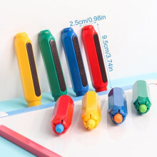 8-Piece Chalk Holder Set, Plastic Chalk for Blackboards, Adjustable Chalk Holder, Colorful Chalk Holder, Chalk Holder for