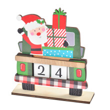 1Set Adventskalender Kerst Cadeau En Sfeervolle Tafelversiering