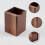 Pen holder - YYV - Wood - 70x70x99 mm - Elegant design - Rectangular parallelepiped 4