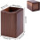 Pen holder - YYV - Wood - 70x70x99 mm - Elegant design - Rectangular parallelepiped 2