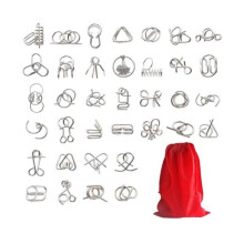 Metal Puzzle - IQ Test - 36 Pieces - Christmas Gift - Cognitive Development - Unisex