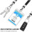 Badge Holder - Unspecified - 4PCS - PU Leather - Lanyard - Transparent 4