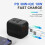 Universal adapter with 30W, 2 USB-A, 1 USB-C power adapter - Compatible with over 100 countries 3