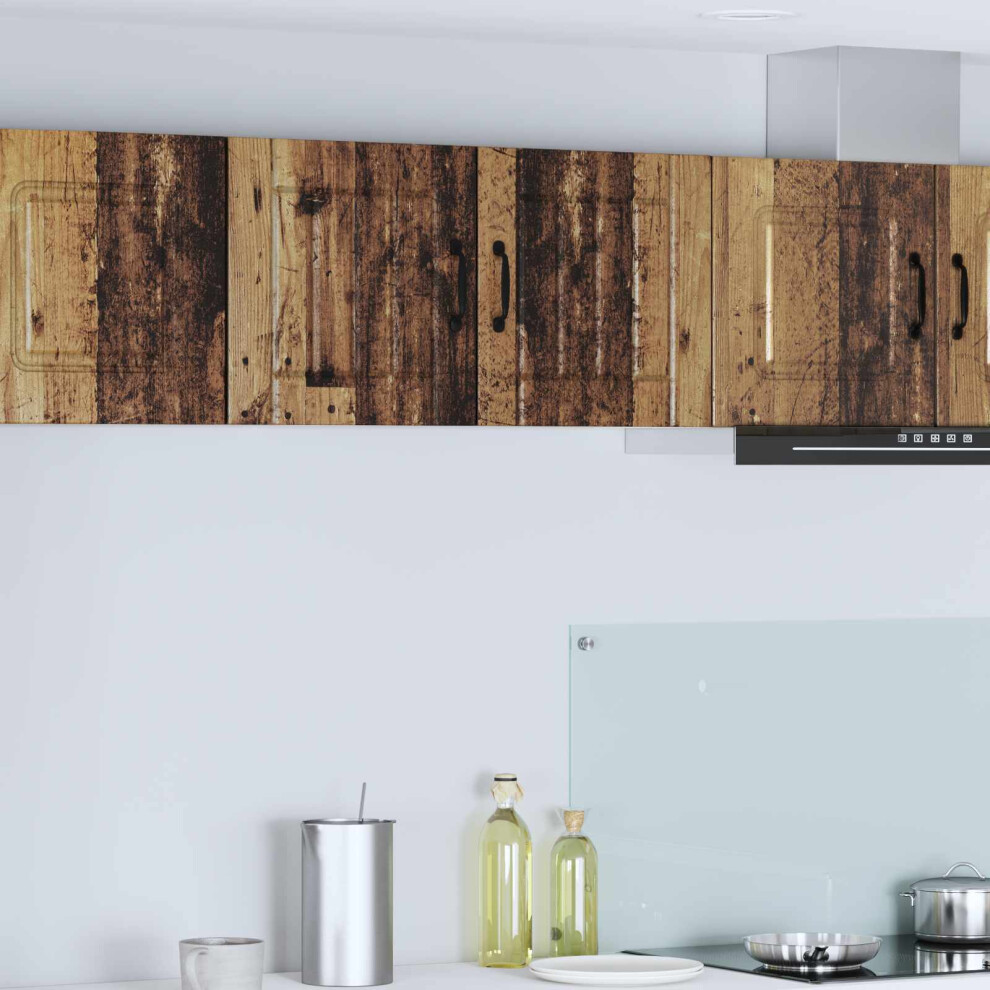 Vidaxl Wall Cabinet Lucca Old Wood 40 X 31 X 40 Cm Engineered Wood