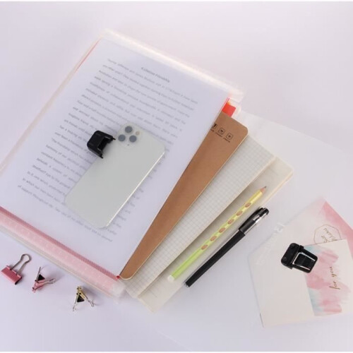 Document File Organizer - ZGEER - A4 - 13 Compartments - Expandable - Practical for Office 2