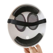 (girl 2) Exciting Shy Guy Mask Halloween Cosplay Mask Full Face Cover for Youth Adorable Game Character  Exquisite Texture Multicolor
