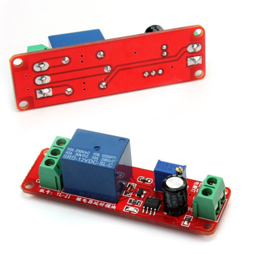 1ne555 Vertraging Timer Module Met Hoge Belasting En Instelbare Tijd 1