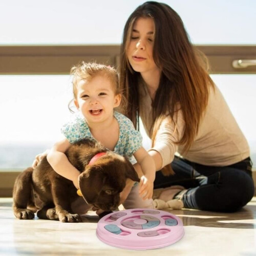 Feeder Toy - Interactive Dog Toy - Pink - Educational - Slow Feeder 2