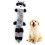 Lanqi - Plush Dog Molar Toy - Gray 2