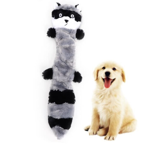 Lanqi - Plush Dog Molar Toy - Gray 1