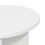 VidaXL vidaXL Side Table with Storage White Ø 39 x 38 cm Engineered Wood 3