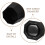 2Pcs Tennis Racket End Caps 4 1/4 Plastic Handle Bottom Covers Replacement Grip Protectors 3