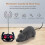 Remote Control Mouse - Interactive Toy - Gray - For Cats - Fun - Indoor Use 1