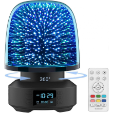 Nachtlampje Bluetooth-luidspreker, wekker Bluetooth-bedlamp dimbaar