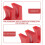 Badminton Racket Stringing Machine Load Reducers 2pcs Red Stringing Pressure Reducer Adapter Tool 5