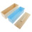 DIY Rectangular Flexible Silicone Soap Mold for Wooden Handmade Soap Crafts - Blue, 900ml 4