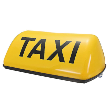 12V waterdichte magnetische bovenlichtmeter cabinelamp LED-taxisignaallamp - geel