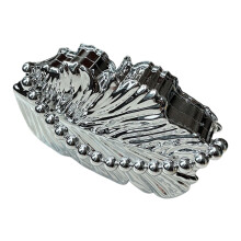 Acrylic Purse Shoulder Bag Perfect For Social Gatherings-Silver