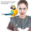 Anti-scratch parrot shoulder cape - OMABETA - Training shoulder protector - Fabric - Bird - Parrot 2