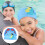Lot de 2 bonnets de bain pour garçons, en polyester confortable, protégeant les oreilles. 6