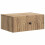 VidaXL vidaXL Wall-Mounted Bedside Cabinet 2 pcs Artisan Oak Engineered Wood 4