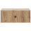 VidaXL vidaXL Wall-Mounted Bedside Cabinet 2 pcs Artisan Oak Engineered Wood 2