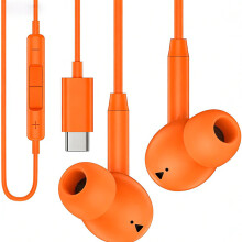 Oordopjes met snoer In-ear hoofdtelefoon-Mandarijn voor Type C