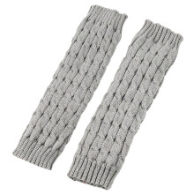 (Light Gray) Girl Leg Warmer White Ribbed Sleeves Stockings Balletcore Leg Warmer for Girl Long Leg Warmer Women Sock 2000s  White