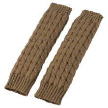 (khaki) Girl Leg Warmer White Ribbed Sleeves Stockings Balletcore Leg Warmer for Girl Long Leg Warmer Women Sock 2000s  White