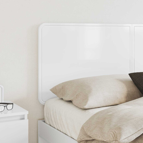 VidaXL vidaXL Headboard Gloss White Engineered wood 2