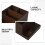 Wooden Nail Drill Bits Holder Storage Box for Nail Tools Kit Accessories 8