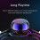 Portable Bluetooth 5.0 speaker, small wireless stereo subwoofer, TWS with microphone 5