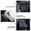 2St Center Console Cover Grijs Voor Auto Interieurdecoratie 4