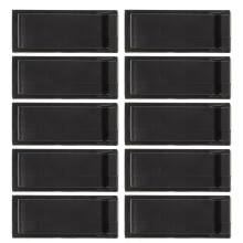 50St Kabelorganizer Clips Voor Thuis En Kantoor, Sterk Plakkend Zwart