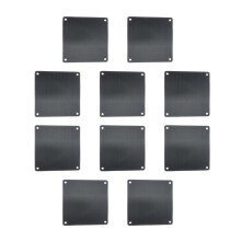 10St St Fan Mesh Stoffilter Zwart PVC Makkelijk Te Monteren