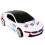 Toy - Robot Racer - Transformable - Musical - Light-Up - White 4